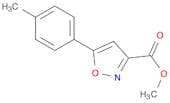 Methyl 5-(4-methylphenyl)isoxazole-3-carboxylate
