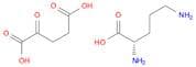 L-Ornithine, 2-oxopentanedioate (1:1)OTHER CA INDEX NAMES:Pentanedioic acid, 2-oxo-, compd. with L…