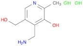 3-Pyridinemethanol, 4-(aminomethyl)-5-hydroxy-6-methyl-,dihydrochloride
