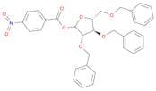D-Arabinofuranose,2,3,5-tris-O-(phenylmethyl)-, 4-nitrobenzoate (9CI)