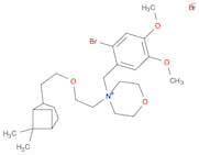 Morpholinium,4-[(2-bromo-4,5-dimethoxyphenyl)methyl]-4-[2-[2-(6,6-dimethylbicyclo[3.1.1]hept-2-yl)…