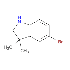 1H-Indole, 5-bromo-2,3-dihydro-3,3-dimethyl-