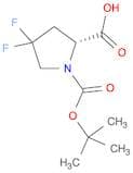 1,2-Pyrrolidinedicarboxylic acid, 4,4-difluoro-, 1-(1,1-dimethylethyl)ester, (2R)-