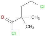 Butanoyl chloride, 4-chloro-2,2-dimethyl-