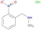 Benzenemethanamine, N-methyl-2-nitro-, monohydrochloride
