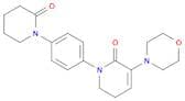 5-morpholin-4-yl-1-[4-(2-oxopiperidin-1-yl)phenyl]-2,3-dihydropyridin-6-one