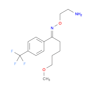 (E)-(2-aminoethoxy)({5-methoxy-1-[4-(trifluoromethyl)phenyl]pentylidene})amine