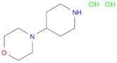 Morpholine, 4-(4-piperidinyl)-, monohydrochloride