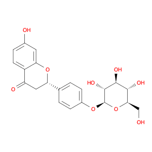 (2S)-2-[4-(β-D-Glucopyranosyloxy)phenyl]-2,3-dihydro-7-hydroxy-4H-1-benzopyran-4-one