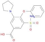 4-phenoxy-3-(pyrrolidin-1-yl)-5-sulfamoylbenzoic acid