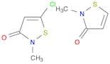 3(2H)-Isothiazolone, 5-chloro-2-methyl-, mixt. with2-methyl-3(2H)-isothiazoloneOTHER CA INDEX NAME…