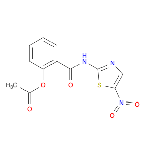 Benzamide, 2-(acetyloxy)-N-(5-nitro-2-thiazolyl)-