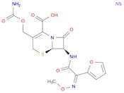 5-Thia-1-azabicyclo[4.2.0]oct-2-ene-2-carboxylic acid,3-[[(aminocarbonyl)oxy]methyl]-7-[[(2Z)-2-fu…