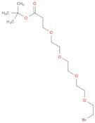 3,6,9,12-Tetraoxapentadecan-15-oic acid, 1-bromo-, 1,1-dimethylethylester