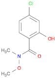 Benzamide, 4-chloro-2-hydroxy-N-methoxy-N-methyl-