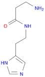 N-(2-(1H-Imidazol-5-yl)ethyl)-3-aminopropanamide