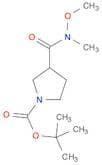 tert-Butyl 3-[methoxy(methyl)carbamoyl]pyrrolidine-1-carboxylate