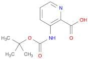 2-Pyridinecarboxylic acid, 3-[[(1,1-dimethylethoxy)carbonyl]amino]-
