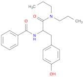 N-[(2R)-1-(dipropylamino)-3-(4-hydroxyphenyl)-1-oxopropan-2-yl]benzamide