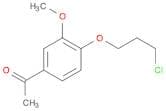 4-(3-Chloropropoxy)-3-methoxyacetophenone