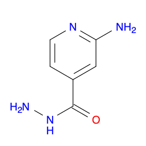 4-Pyridinecarboxylic acid, 2-amino-, hydrazide