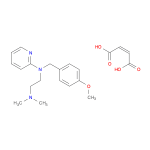 1,2-Ethanediamine,N-[(4-methoxyphenyl)methyl]-N',N'-dimethyl-N-2-pyridinyl-,(2Z)-2-butenedioate (1…