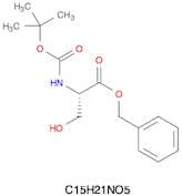 L-Serine, N-[(1,1-dimethylethoxy)carbonyl]-, phenylmethyl ester