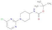 tert-Butyl 1-(4-chloropyrimidin-2-yl)piperidin-4-ylcarbamate