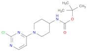 Tert-butyl n-[1-(2-chloropyrimidin-4-yl)piperidin-4-yl]carbamate