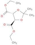 1,3-Dioxolane-4,5-dicarboxylic acid, 2,2-dimethyl-, diethyl ester,(4R,5R)-