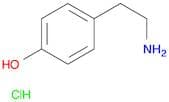 Phenol, 4-​(2-​aminoethyl)​-​, hydrochloride (1:1)