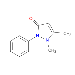 3H-Pyrazol-3-one, 1,2-dihydro-1,5-dimethyl-2-phenyl-
