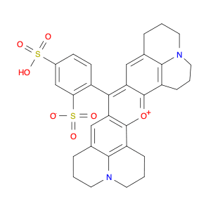 1H,5H,11H,15H-Xantheno[2,3,4-ij:5,6,7-i'j']diquinolizin-18-ium,9-(2,4-disulfophenyl)-2,3,6,7,12,13…