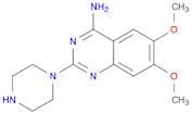 2-piperazine-4-amino-6,7-dimethoxyquinazoline