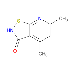 Isothiazolo[5,4-b]pyridin-3(2H)-one, 4,6-dimethyl-