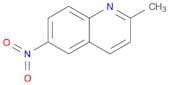 Quinoline, 2-methyl-6-nitro-