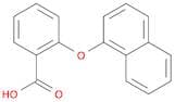 Benzoic acid, 2-(1-naphthalenyloxy)-