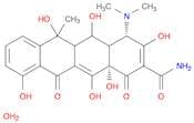 2-Naphthacenecarboxamide,4-(dimethylamino)-1,4,4a,5,5a,6,11,12a-octahydro-3,5,6,10,12,12a-hexahydr…
