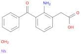 Benzeneacetic acid, 2-amino-3-benzoyl-, monosodium salt,monohydrate