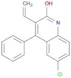 2(1H)-Quinolinone, 6-chloro-3-ethenyl-4-phenyl-
