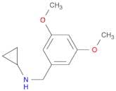 N-[(3,5-dimethoxyphenyl)methyl]cyclopropanamine
