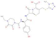 5-Thia-1-azabicyclo[4.2.0]oct-2-ene-2-carboxylic acid,7-[[(2R)-[[(4-ethyl-2,3-dioxo-1-piperazinyl)…