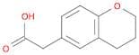 2H-1-Benzopyran-6-acetic acid, 3,4-dihydro-