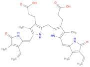 21H-Biline-8,12-dipropanoic acid,2,17-diethenyl-1,10,19,22,23,24-hexahydro-3,7,13,18-tetramethyl-1…