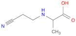 2-[(2-cyanoethyl)amino]propanoic acid