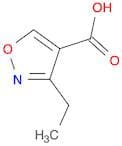 4-Isoxazolecarboxylic acid, 3-ethyl-