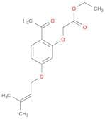 Ethyl 2-(2-acetyl-5-((3-methylbut-2-en-1-yl)oxy)phenoxy)acetate