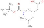 Hexanoic acid,3-[[[(1,1-dimethylethoxy)carbonyl]amino]methyl]-5-methyl-, (3S)-