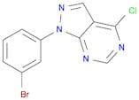 1-(3-Bromophenyl)-4-chloro-1h-pyrazolo[3,4-d]pyrimidine