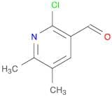 3-Pyridinecarboxaldehyde, 2-chloro-5,6-dimethyl-